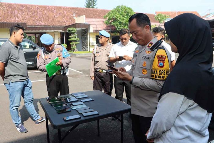 Cegah Judol, Ponsel Anggota Polres Kediri Kota Mendadak Diperiksa