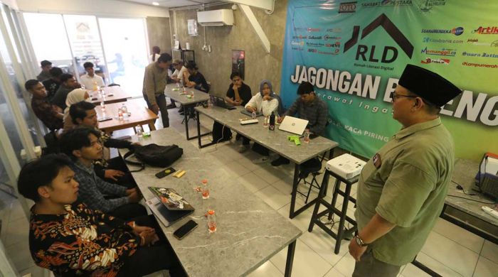 Rumah Literasi Digital Latih Mahasiswa Jadi Jurnalis Muda Berintegritas