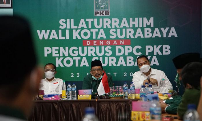 Ajak Sinergi Bangun Surabaya, Cak Eri-Cak Ji Silaturahmi ke Sejumlah Partai Politik