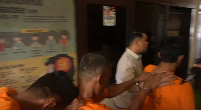 Polres Bangkalan Tangkap Maling Motor Kurir JNT