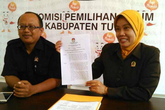 Dua Paslon Pilkada Tuban Akhirnya Ditetapkan KPU