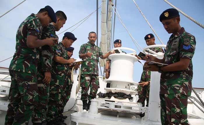 60 Prajurit Satban Koarmatim Ikuti Latihan Navigasi dan Bahari