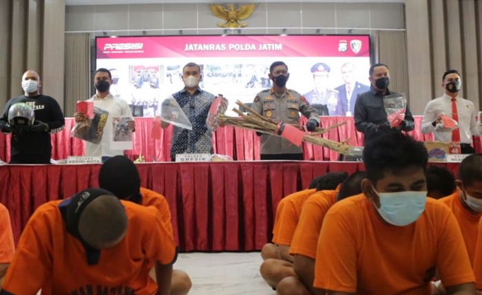 2 Bulan, Polda Jatim dan Polres Jajaran Amankan 72 Anggota Pesilat Pelaku Kekerasan dan Pengerusakan