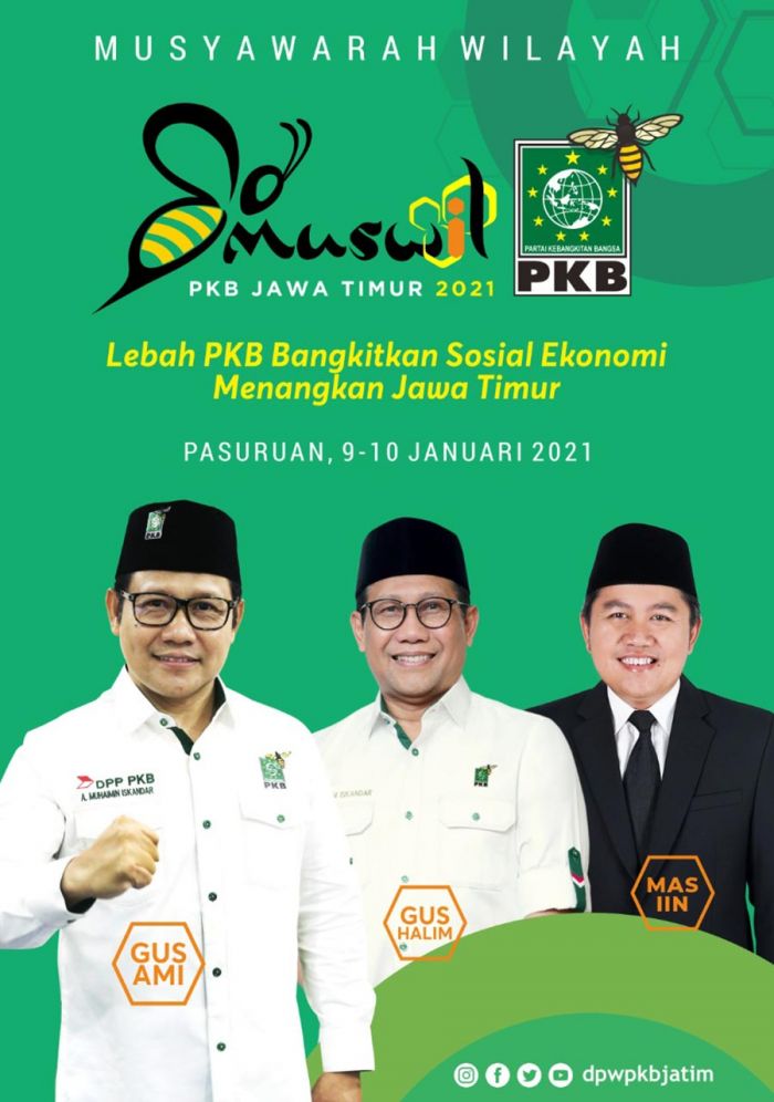 Selamat dan Sukses Muswil PKB Jatim 2021