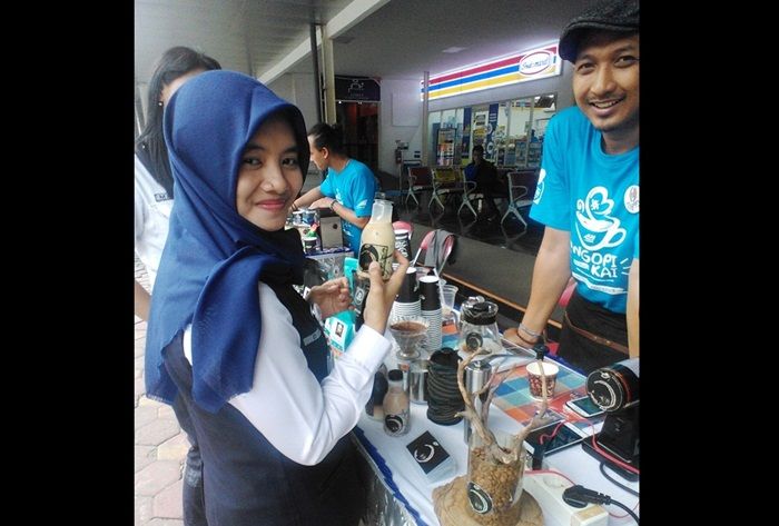 Dorong Masyarakat Gunakan Aplikasi KAI Access, Daop 7 Madiun Gelar Ngopi Bareng Jilid 3