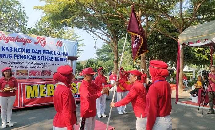 Pengurus STI Kabupaten Kediri Periode 2023-2027 Dikukuhkan di Taman Hijau SLG