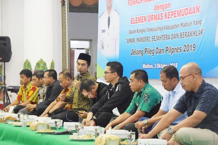 Aktivitas Perdana, Bupati Madiun Pilih Tatap Muka dengan Ormas Kepemudaan