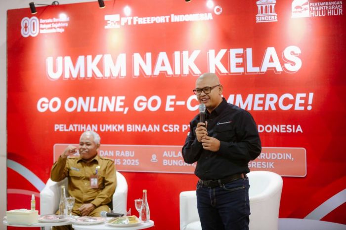 Rayakan HUT ke-80 RI, Freeport Gelar Pelatihan Digital Bagi UMKM di Gresik