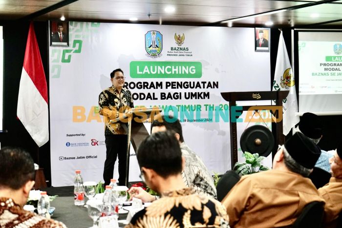 Dihadiri Pj Adhy Karyono, Baznas se-Jatim Luncurkan Program Penguatan Modal UMKM, Ini Skemanya