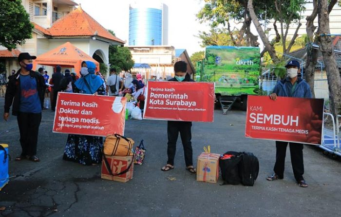 Tambah 56 Orang, Total 923 Pasien Sembuh Covid-19 Kota Surabaya