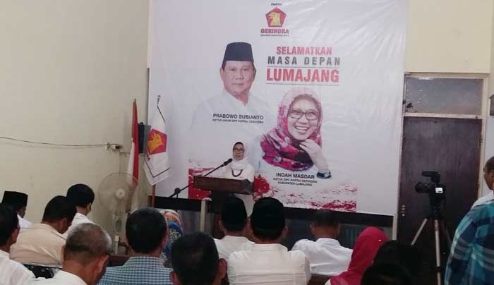 Ditunjuk Jadi Ketua DPC Gerindra Lumajang, Indah Amperawati Targetkan Kuasai Kursi Parlemen
