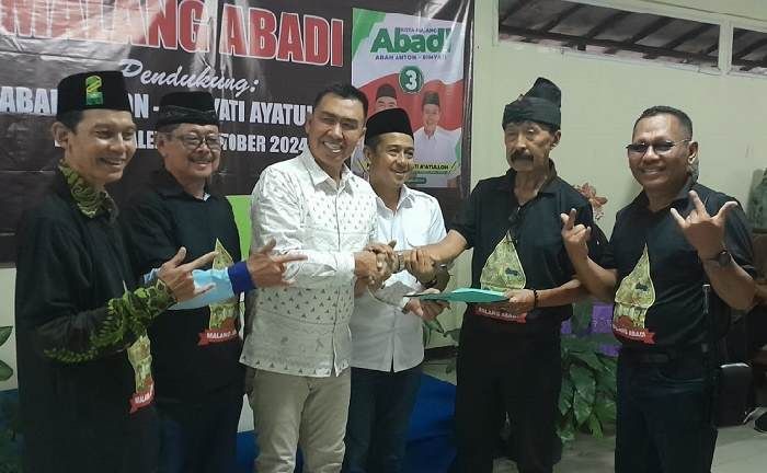 Dihujat, Difitnah, APK Disobeki, Abah Anton Minta Pendukung ABADI Tetap Santun