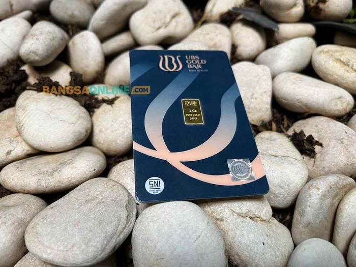 1 Gram Naik Rp27.300, Simak Daftar Harga Emas UBS Terbaru Hari Ini Senin 13 Oktober 2025