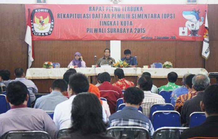 PDIP Tuding tak Fair, KPU Surabaya Mengelak