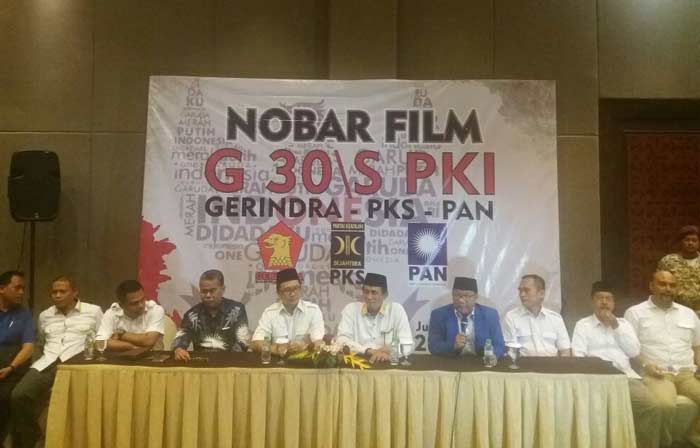 Jajaki Koalisi Pilgub, Tiga Partai Nobar Film G30S/PKI