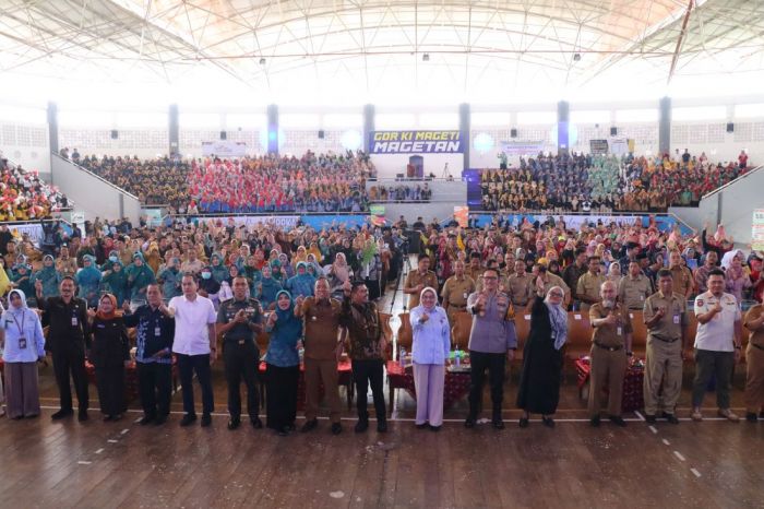 Puncak Acara Aksi Bangga Kencana, Kapolres Magetan Dukung Launching Sekolah Lansia Tangguh Puncak Acara Aksi Bangga Kencana, Kapolres Magetan Dukung Launching Sekolah Lansia Tangguh