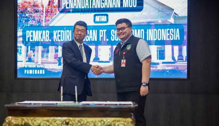 Bupati Kediri Jalin MoU dengan PT Sumitomo Indonesia