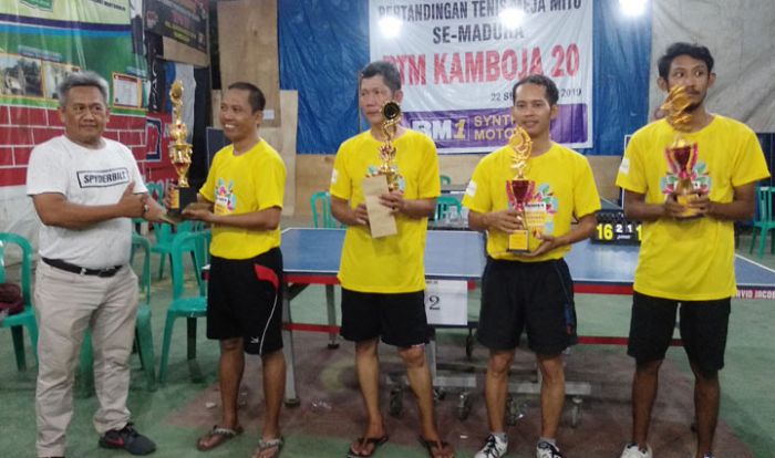 Persatuan Tenis Meja Kamboja 20 Gelar Turnamen Silaturrahim se-Madura