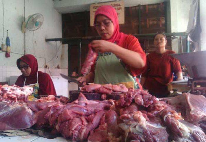 Pasca Terungkapnya Penyelundupan Daging Celeng, Pembeli Daging Sapi di Bojonegoro Menurun