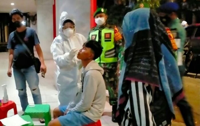 Operasi Yustisi Gabungan Dilakukan di Pabean Cantian Surabaya