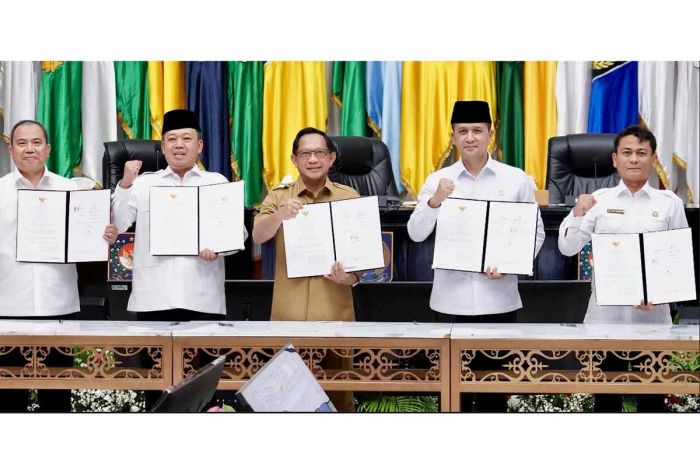 Kementerian ATR/BPN Perkuat Sinergi Tata Kelola Pertanahan dan Tata Ruang dengan 4 K/L