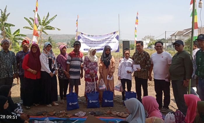 Hadiri Peresmian Taman Lumbung Pangan Nusantara, Dewan Apresiasi Pokdarwis Kejapanan