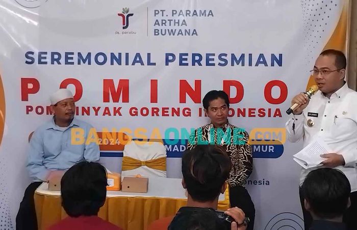 Pj Wali Kota Madiun Resmikan Depo Pomindo Pertama Kali di Jawa Timur