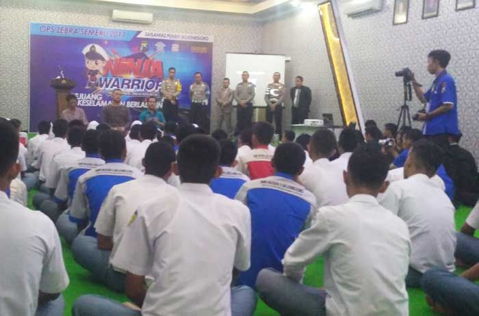 Satlantas Polres Bojonegoro Bentuk Ninja Warrior, Pejuang Keselamatan dari Kalangan Pelajar Satlantas Polres Bojonegoro Bentuk Ninja Warrior, Pejuang Keselamatan dari Kalangan Pelajar