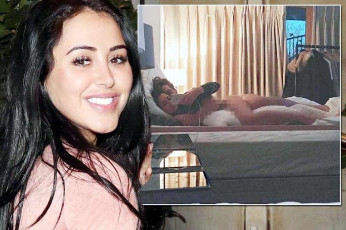 Marnie Simpson Berbagi Selfie Telanjang dari Ranjang Lewis Bloor 