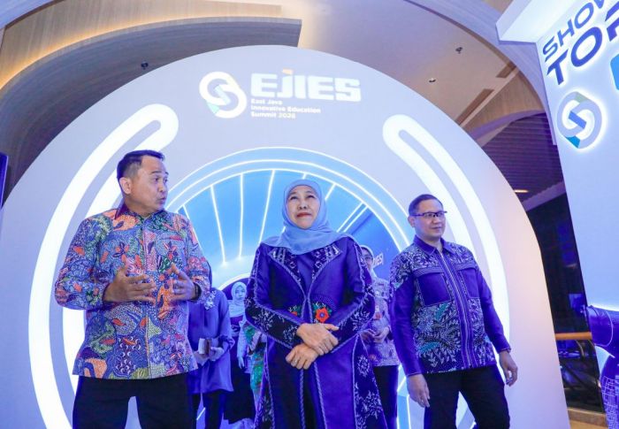 Gubernur Khofifah Sebut EJIES 2026 Jadi Pusat Inovasi Pendidikan Terbesar di Jatim