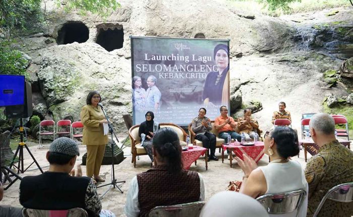 Pj Wali Kota Kediri Bersama Dyah Prasadja Seniman Rilis Lagu Selomangleng Kebak Cerito