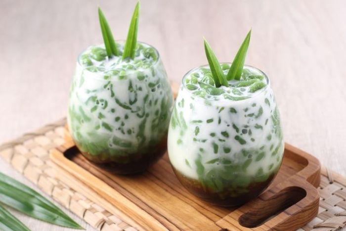 Resep Es Cendol Gula Merah Campur Santan