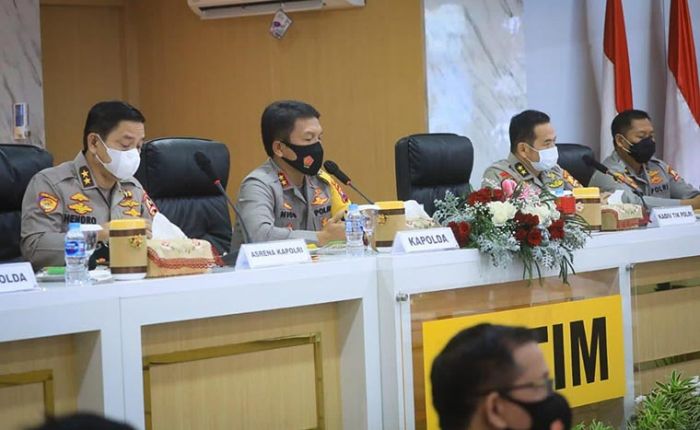 Cek Persiapan Pilkada, Tim Supervisi dan Asistensi Ops Mantap Praja 2020 Kunjungi Polda Jatim