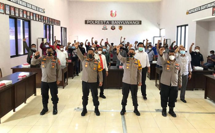 Tingkatkan Sinergisitas, Kapolresta Banyuwangi Gelar Silaturahmi dengan Rekan Media