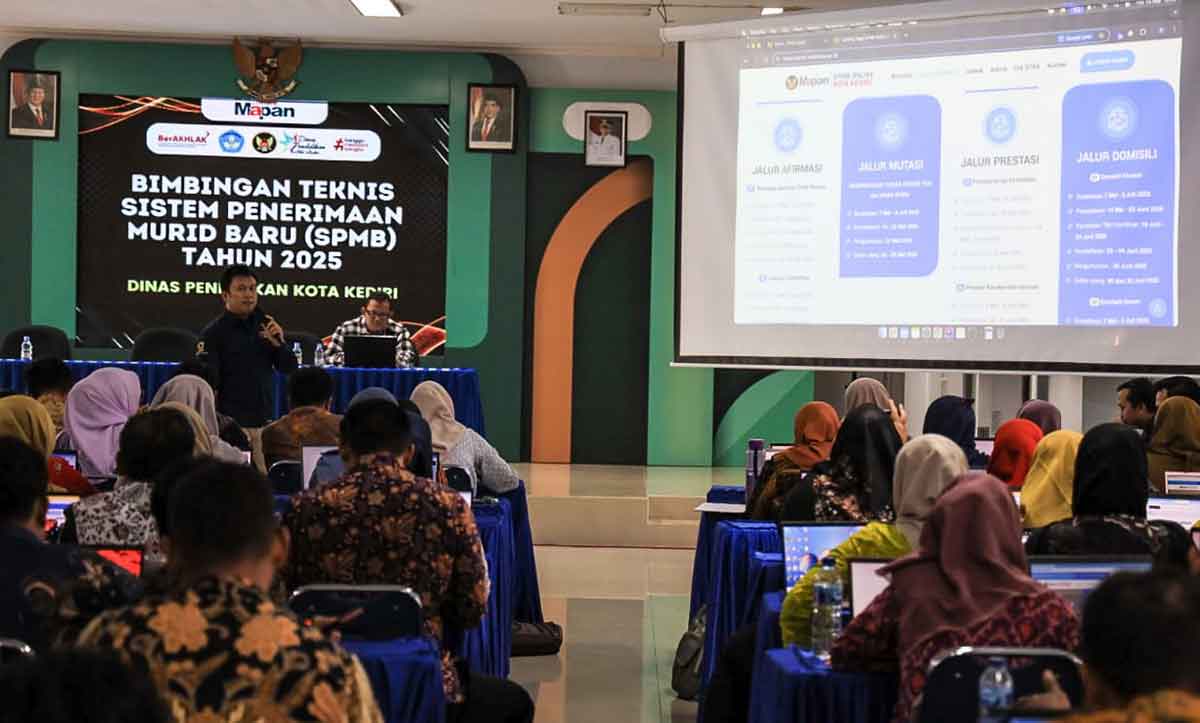 Operator SPMB saat mengikuti pelatihan. Foto: Ist