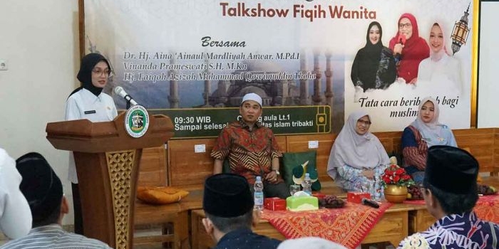 hadiri-talkshow-fiqih-wanita-wali-kota-kediri-tekankan-soal-peran-perempuan