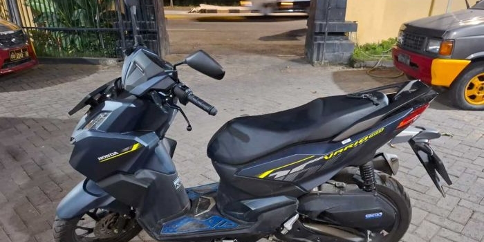 Motor jenis Honda Vario 160 nopol S-4876-JDF milik korban yang diamankan polisi. Foto: Ist