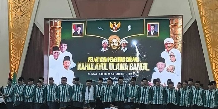 Pelantikan pengurus PCNU Bangil periode 2026-2031.