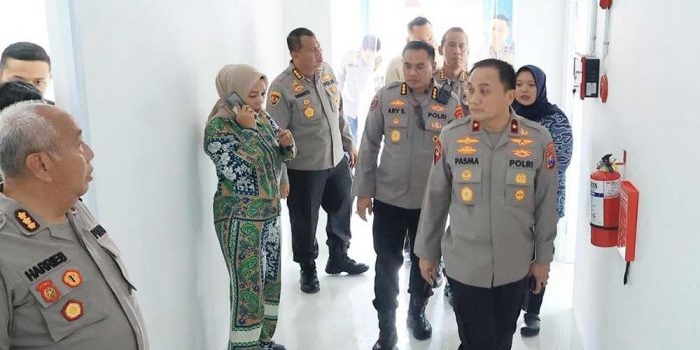 wakapolda-jatim-tinjau-lokasi-pembangunan-gudang-ketahanan-pangan-di-mojokerto