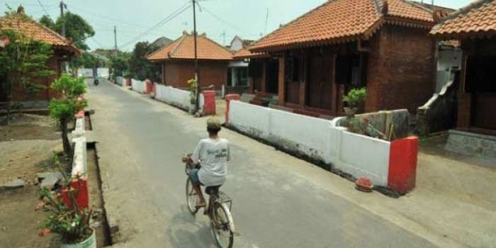 Rumah khas Majapahit di Mojokerto. foto: tempo