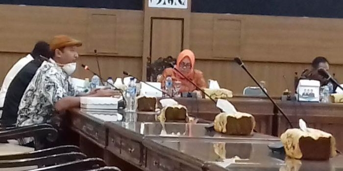 Rapat Dengar Pendapat (RDP) DPRD Kota Probolinggo bersama Dinas Kesehatan, RSUD, dan Dinas Sosial, Rabu (8/4).