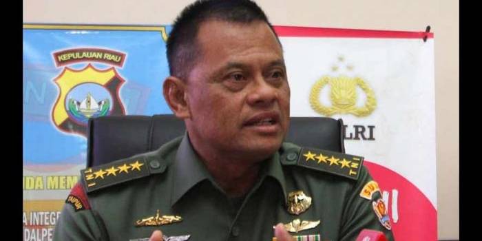 Panglima TNI Jenderal TNI Gatot Nurmantyo