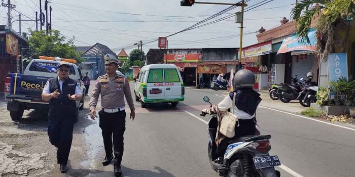 antisipasi-kecelakaan-satlantas-polres-madiun-kota-gandeng-dishub-survei-jalan