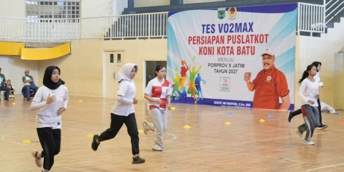 tes-vo2max-digelar-koni-kota-batu-beri-hasil-kebugaran-atlet-jelang-porprov-2027