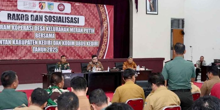 pemkab-kediri-percepat-pembangunan-gerai-koperasi-merah-putih-di-390-desa-dan-kelurahan