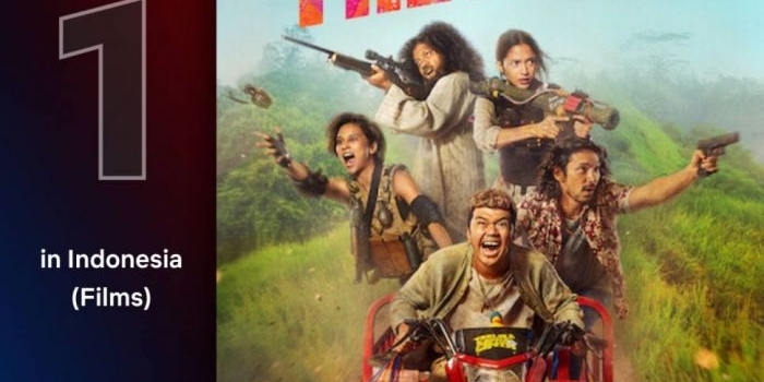 Rekomendasi Film Akhir tahun! The Big 4 Menduduki Posisi Film Terpopuler di Netflix. Foto: Ist