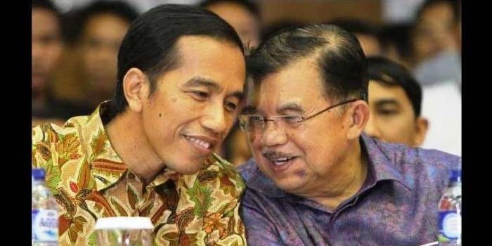 Presiden Jokowi dan Wapres Jusuf Kalla. foto: solopos