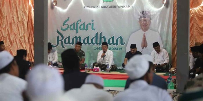 Safari Ramadan di Kecamatan Batumarmar, Pamekasan.