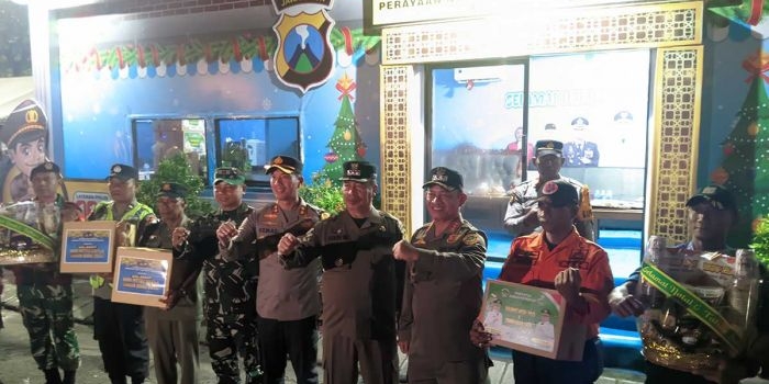 cek-pos-pengamanan-nataru-kapolres-madiun-siapkan-rekayasa-lalu-lintas