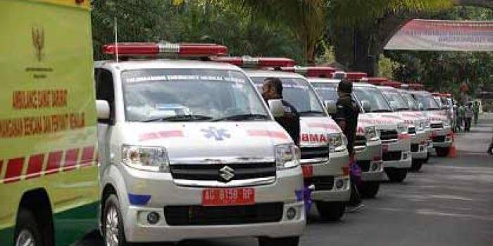 Ambulan TEMS yang siap melayani masyarakat Tulungagung.